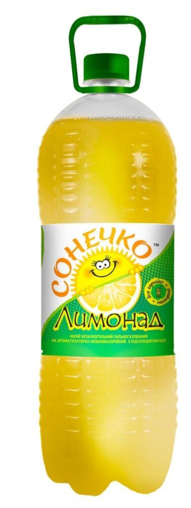 Напій сильногаз. Сонечко Лимонад 3 л ПЕТ